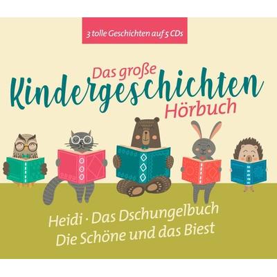 Das große Kindergeschichten - Hörbuch, 5 Audio-CD - , CD, 9783959953252