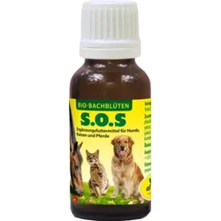 BACHBLÜTEN S.O.S flüssig vet. 10 ml