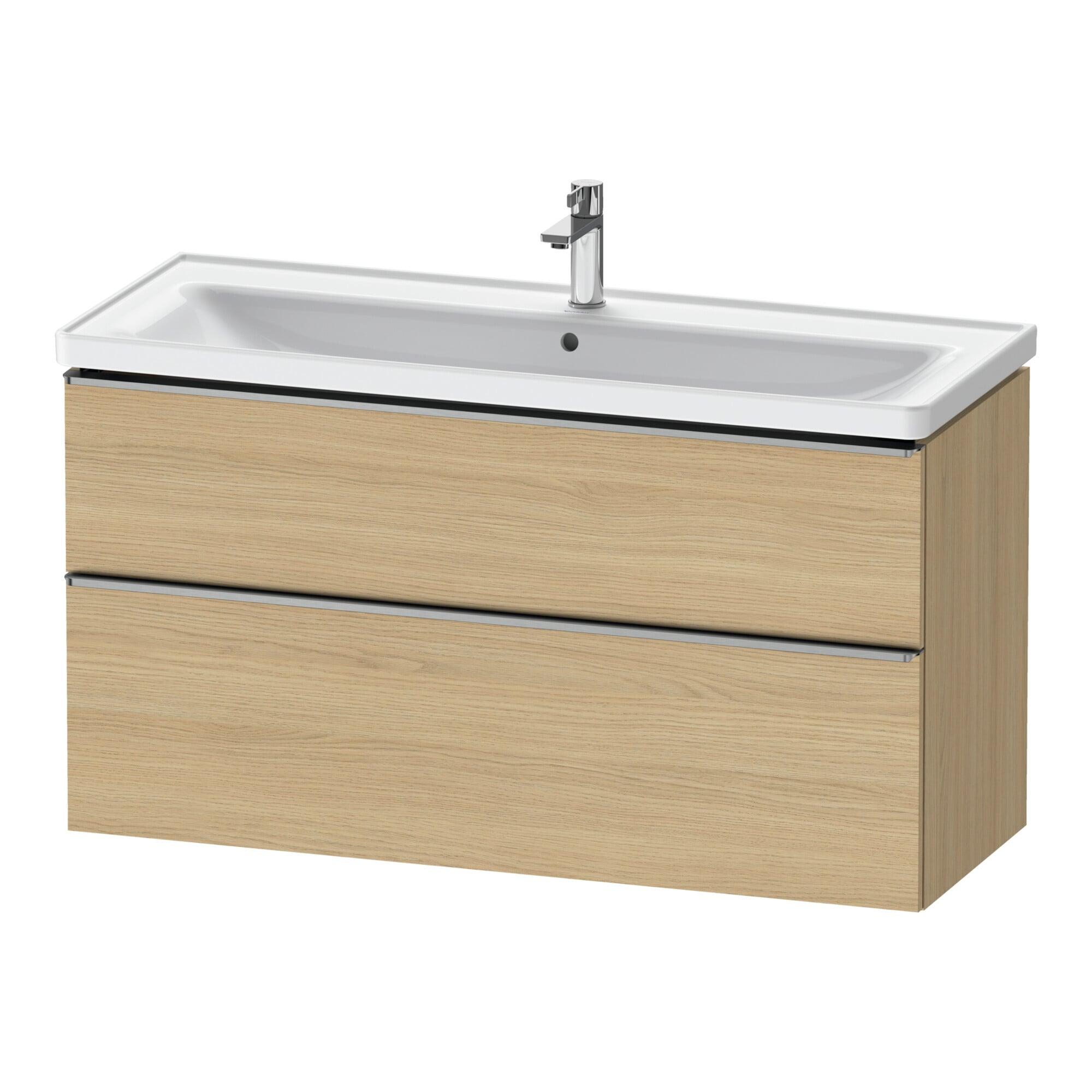 Duravit Waschtischunterschrank D-Neo 118,4x45,2x62,5cm, 2 A, wd, ES geb/Ei N (DE4391070300000)