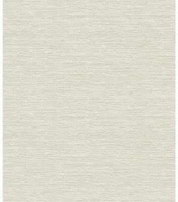 York Wallcoverings Challis Woven Beige Wallpaper