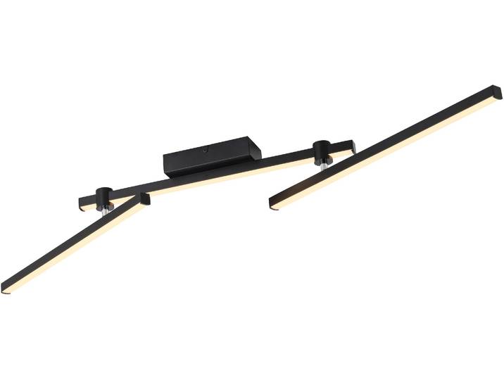 LED Deckenleuchte STRAIGHT , schwarz, 1, H: 10cm, 1 Stk., SCHÖNER WOHNEN-KOLLEKTION, Leuchten, SCHÖNER WOHNEN Kollektion, drehbar, LED Deckenleuchte
