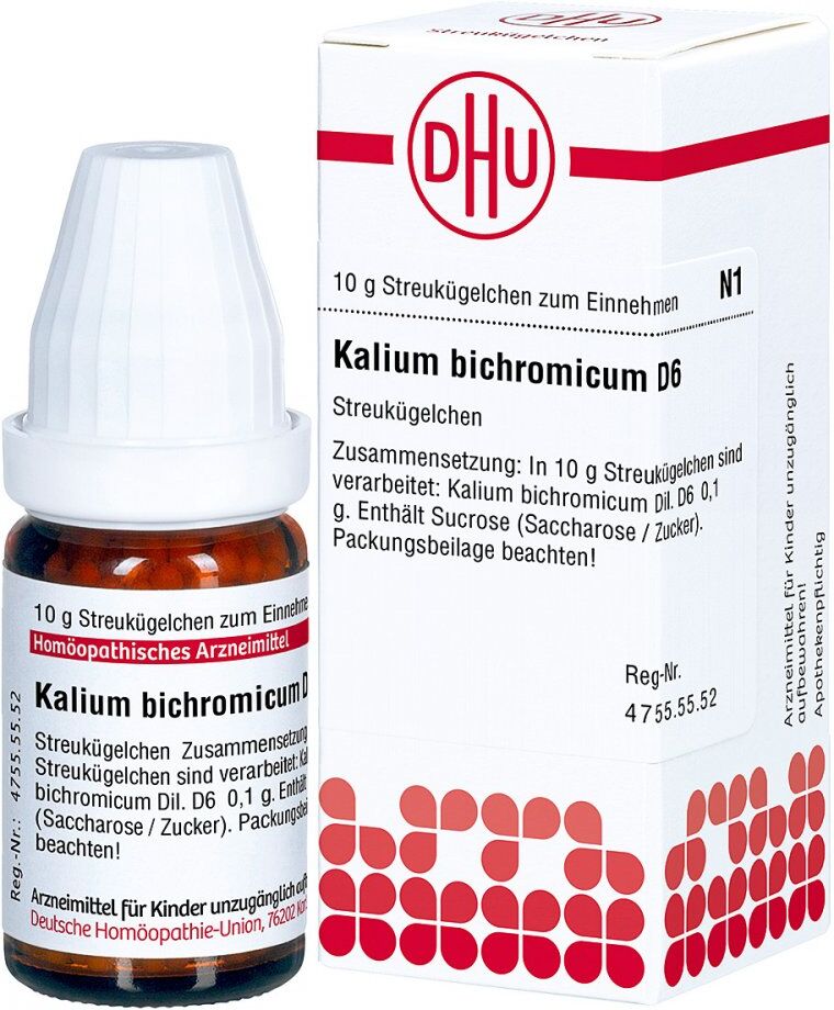 DHU Kalium Bichromicum D6 Globuli 10g