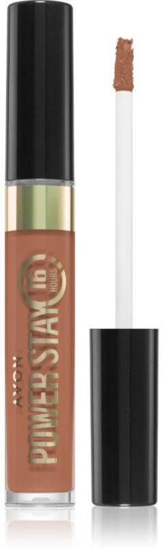 Avon Power Stay 16h rouge à lèvres liquide mat longue tenue 16h teinte Nonstop Nude 6 ml