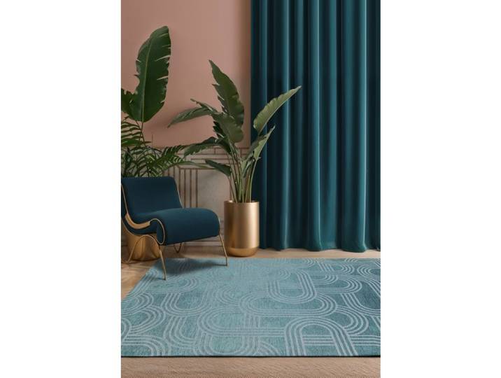 Tapis - Beneffito - DISCO - BLEU - 170x240cm