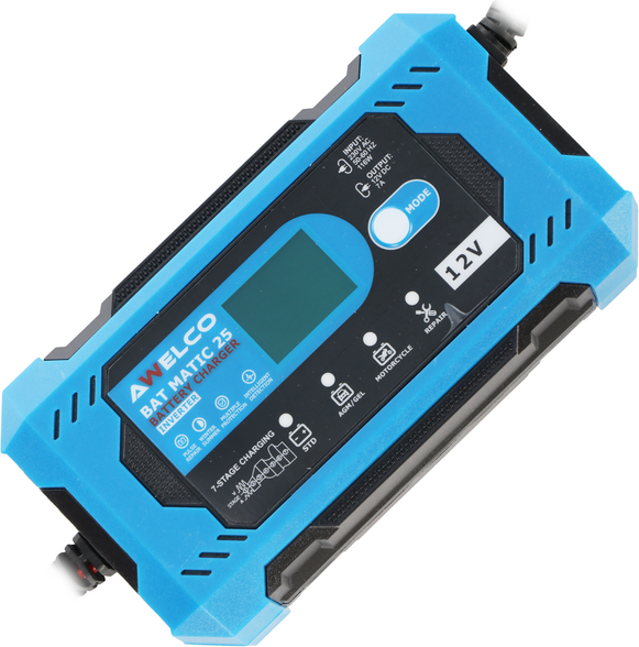 Awelco BAT MATIC 25  Batterieladegerät und Erhaltungsladegerät  12V