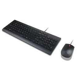 Lenovo 4X30L79897 Tastatur Maus enthalten Universal USB QWERTZ Deutsch Schwarz