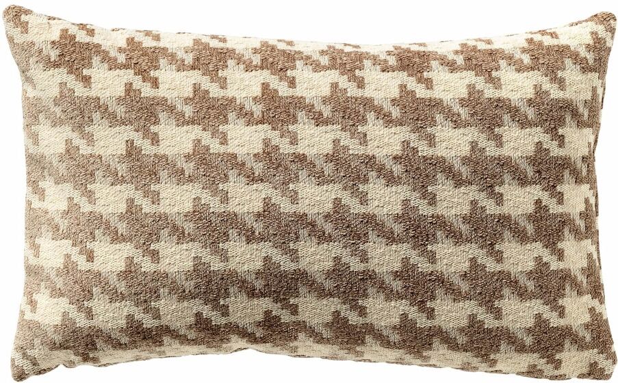 Hoii Coussin beige 30x50 cm Beige 30x12x50cm