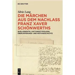 Lang:Die Märchen aus dem Nachlass Franz, Fachbücher von Silvie Lang, Lang, Silvie
