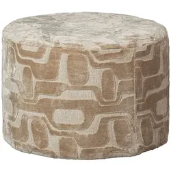 DAHEIM Hocker Yago Stoff Braun