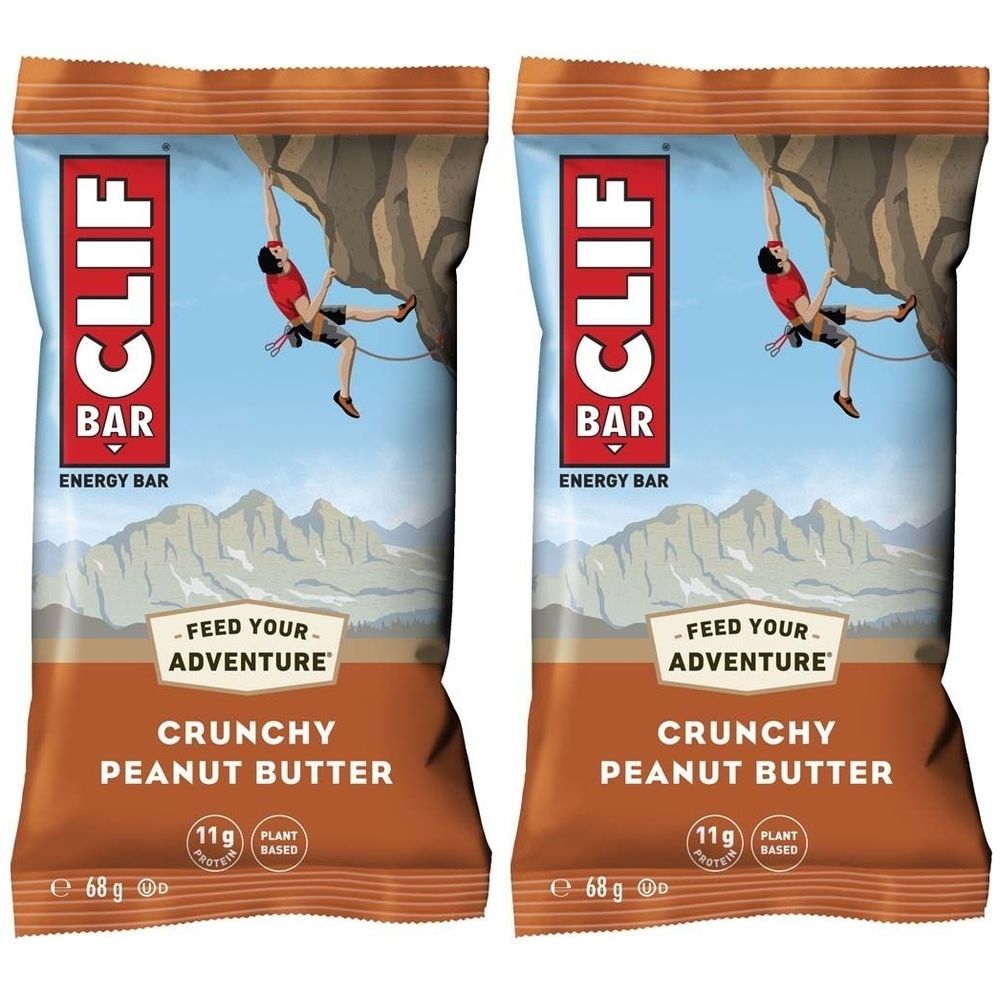 2x Clif Bar Crunchy Peanut Butter 2x68 g Riegel