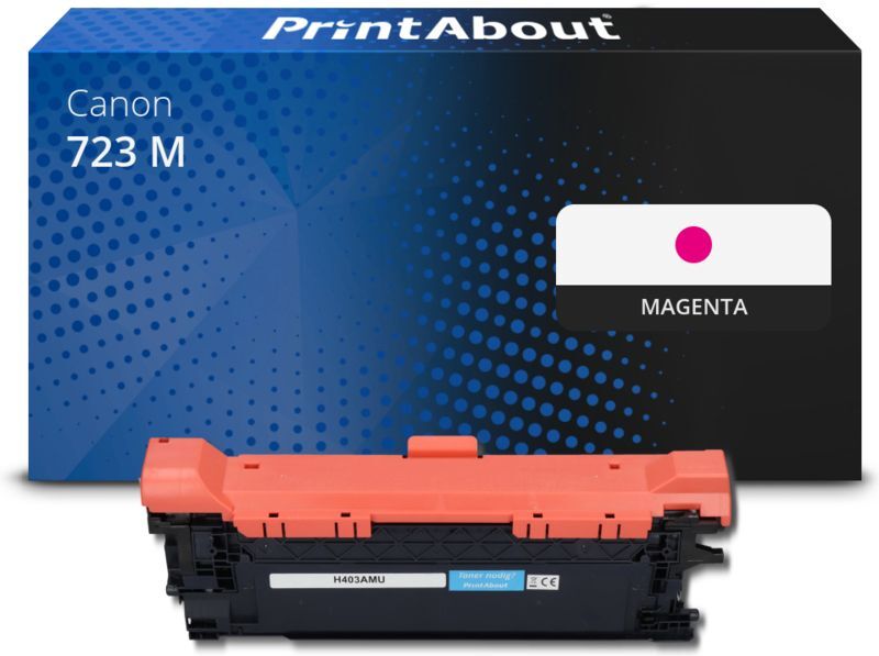 PrintAbout Toner kompatibel mit Canon 723 M - Magenta