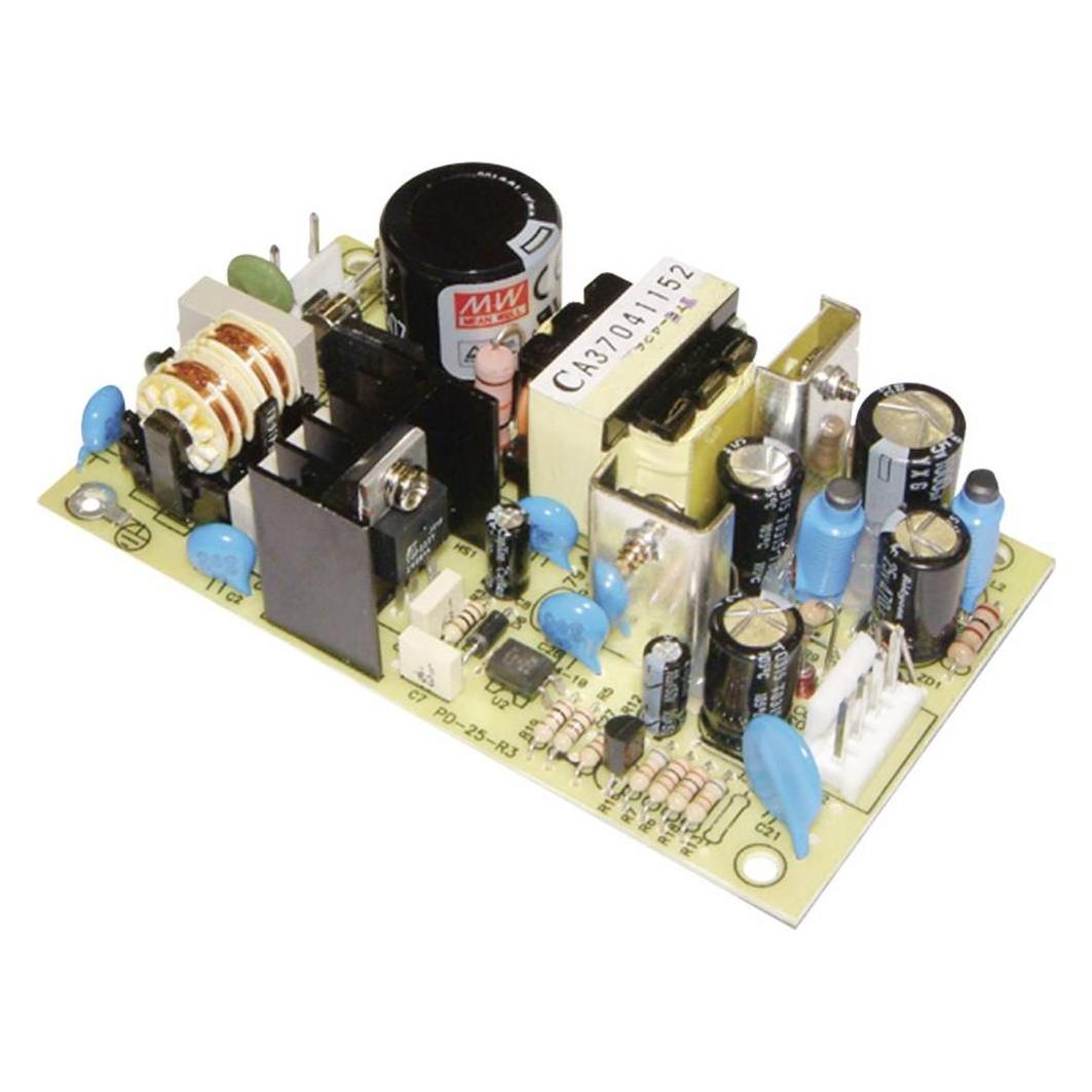 MeanWell MEAN WELL PD-25B, 85 - 264 V, 25 W, 5 V, 1 A, RoHS, 61 mm (PD-25B)