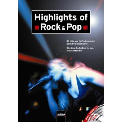 Highlights of Rock & Pop, Taschenbuch von Lorenz Maierhofer, Helbling, 978-3-85061-238-8