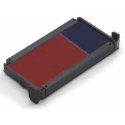 Trodat 6/4912/2 Ersatzstempelkissen Blau, Rot 2 Stück