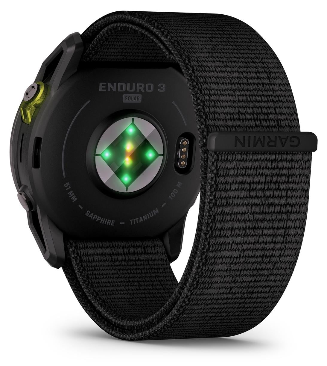 Garmin Enduro 3 multisportwatch Sapphire Solar-editie, zwart/grijs