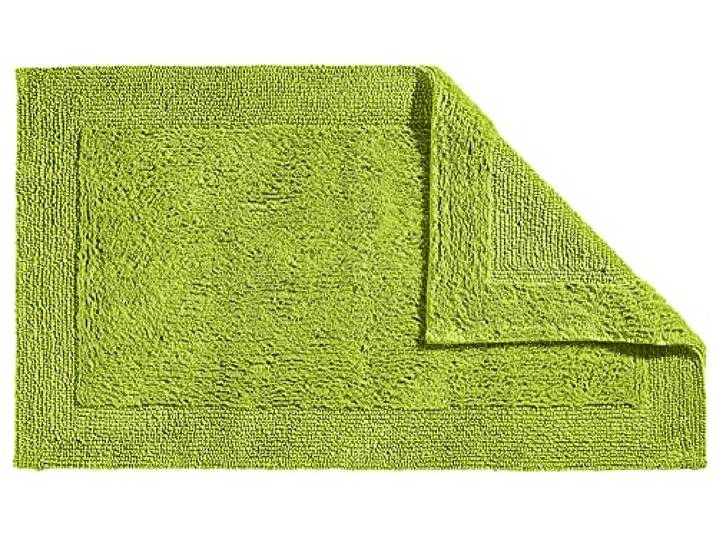 Erwin Müller Badematte, Badteppich Uni Serie Stuttgart apfelgrün Größe 80x150 cm - extra dick, hohe Saugfähigkeit, 100% Baumwolle