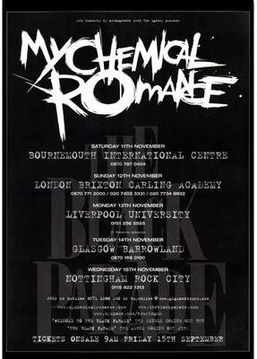 Uplift Picks My Chemical Romance Poster Canvas Rock Band Wall Art Decor 15 40x50 Cm