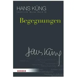 Begegnungen, Sachbücher von Hans Küng