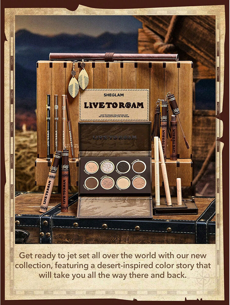 Sheglam Palette de fards à paupières Live To Roam 7,6 g