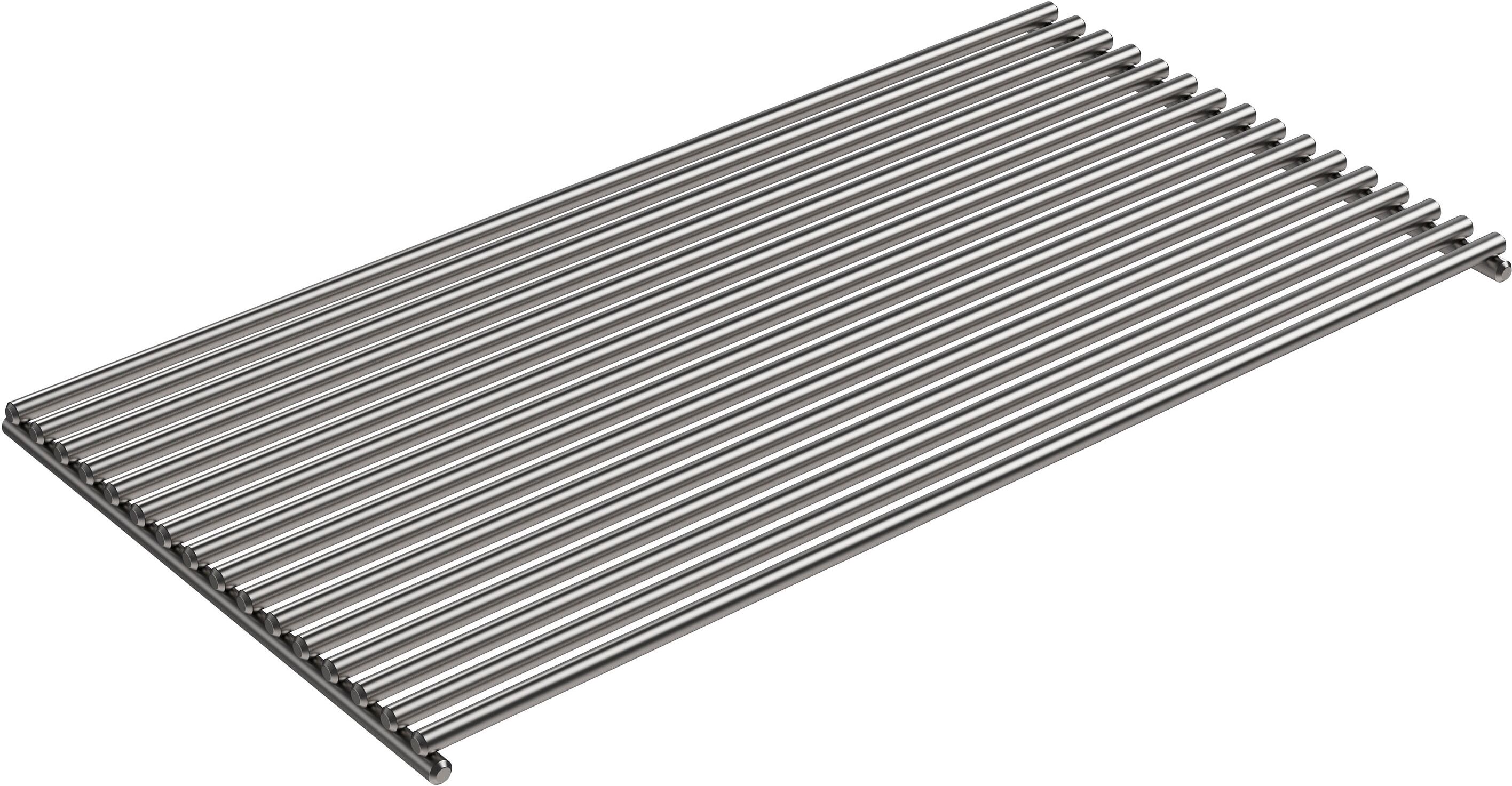 Grillrost RÖSLE, silber (silberfarben), B:24cm H:1,5cm L:45cm, Edelstahl, Grillroste, Grillrost, für VIDERO G2/G3/G4/G6, optimales Grillbranding silberfarben B/H/L: 24cm x 1,5cm x 45cm