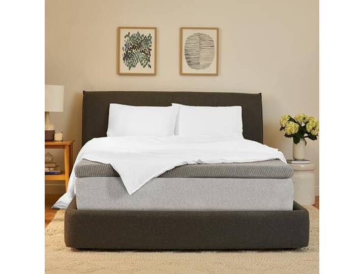 Casper Sleep Comfy Matratzenauflage, 7,6 cm, Kingsize, Grau