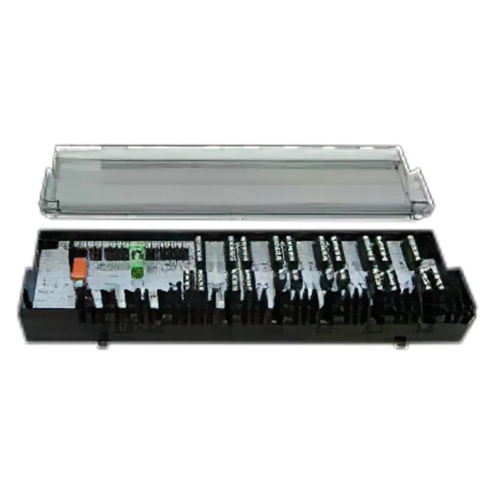 Zewotherm Regelklemmleiste 10-fach, 230 V, mit Pumpenlogik, schwarz (11130119)