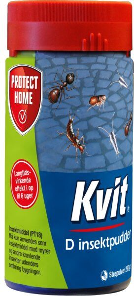 Kvitt D Insektpudder, 250g.