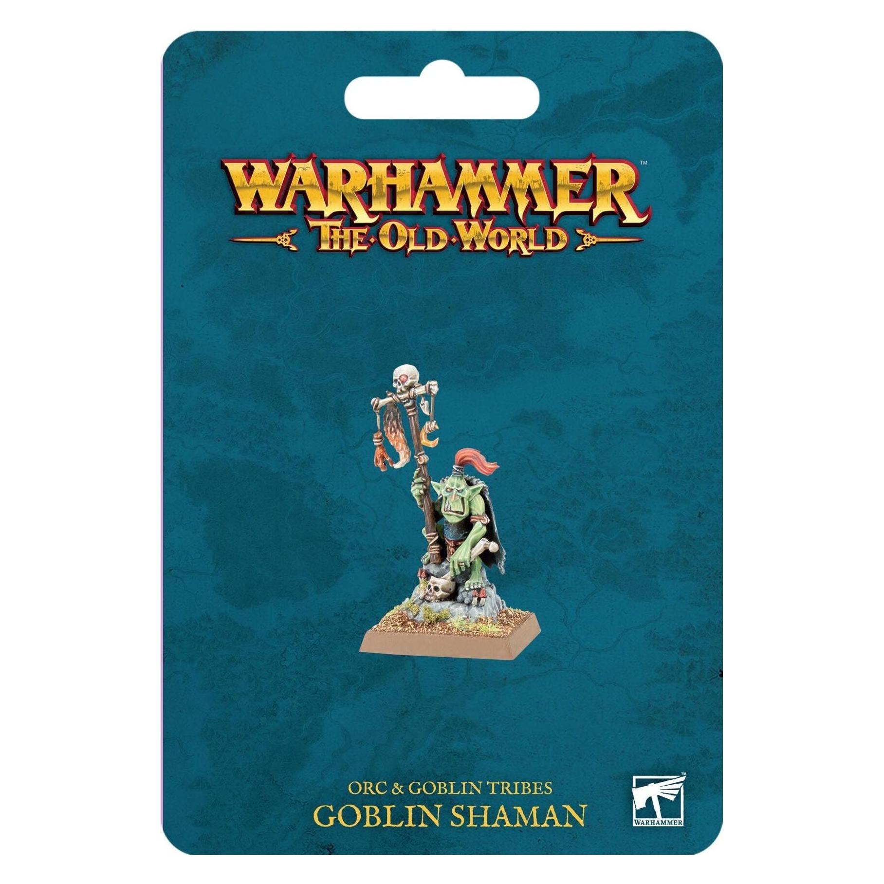 Games Workshop Warhammer ToW - Orc & Gobelin : Gobelin Chamane (Kunststoff) (09-12)