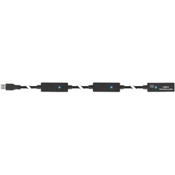 InLine USB 3.0 Aktiv Verlängerung Stecker A an Buchse A 15m (15 m, USB 3.2 Gen 1), USB Kabel