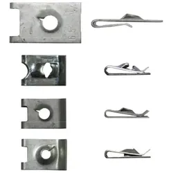 Dresselhaus, Muttern + Unterlegscheiben, Blechmutter 5,6 mm galv. verzinkt, 4 Stck (M5)
