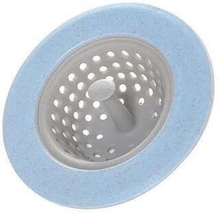 Uplifted Goods Floor Drain Hair Stopper And Sink Strainer blue