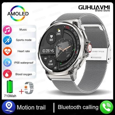 Inspire Essentials AMOLED GPS Smartwatch With Bluetooth Call And Waterproof Fitness Tracking d