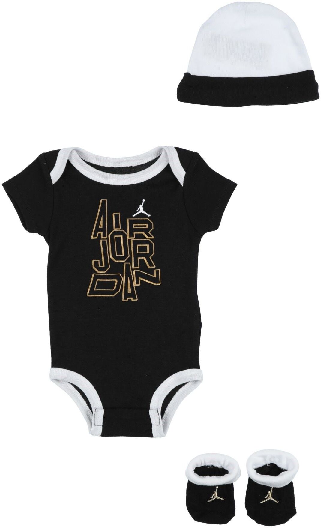 Jordan Set para bebé Unisex Negro 0,6 Unisex
