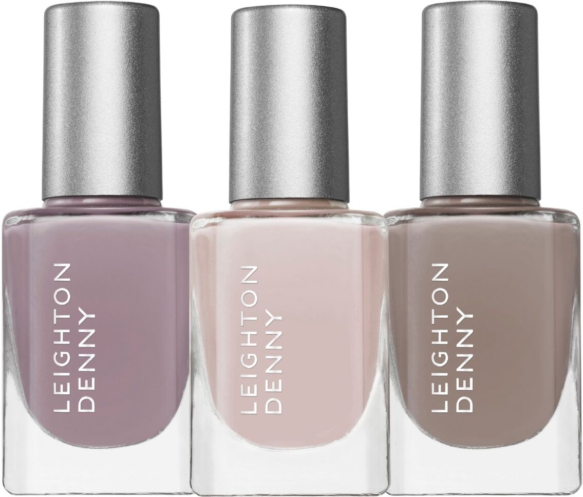 Leighton Denny Nudes Collection Nail Polish Set 3 x 13.5ml