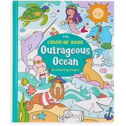Ooly Colorin Bk Outrageous Ocean (Paperback)