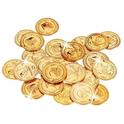 relaxdays Spielgeld-Set »Goldtaler Piraten« 288-tlg.