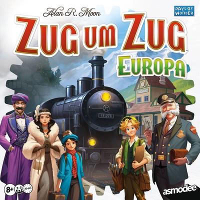 Asmodee - Zug um Zug Europa (Refresh)