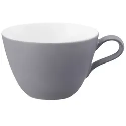 Seltmann Weiden Life Fashion elegant grey Milchkaffee Obertasse 0,37l