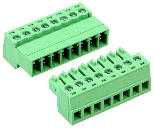 Donau Elektronik HNS381-08 Steckverbinder Polzahl 8 PA66, Messing, Stahl 8A 300V Geeigneter Leiterquerschnitt: 0,08mm² - 1,5mm²