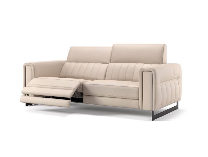 Ledersofa LESINA Ledercouch 3-Sitzer Relaxsofa