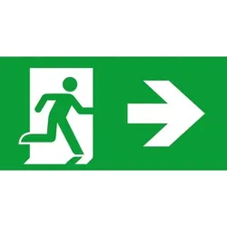 Ceag Notlichtsysteme Piktogrammscheibe 2-seitig 40071354506