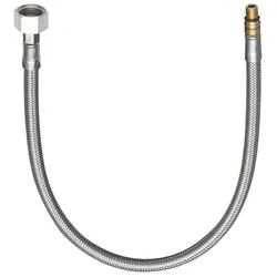 hansgrohe, Zubehör Sanitärinstallation, HG Anschlussschlauch mit M8x0,75 G 3/8Zoll Überwurfmutter 450