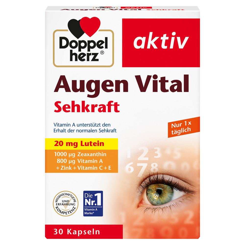 Doppelherz Augen Vital Sehkraft aktiv Kapseln 30 St