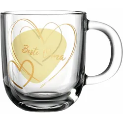 Leonardo Geschenketasse Beste Oma EMOZIONE - B/H/T ca. 14.00x15.00x8.70