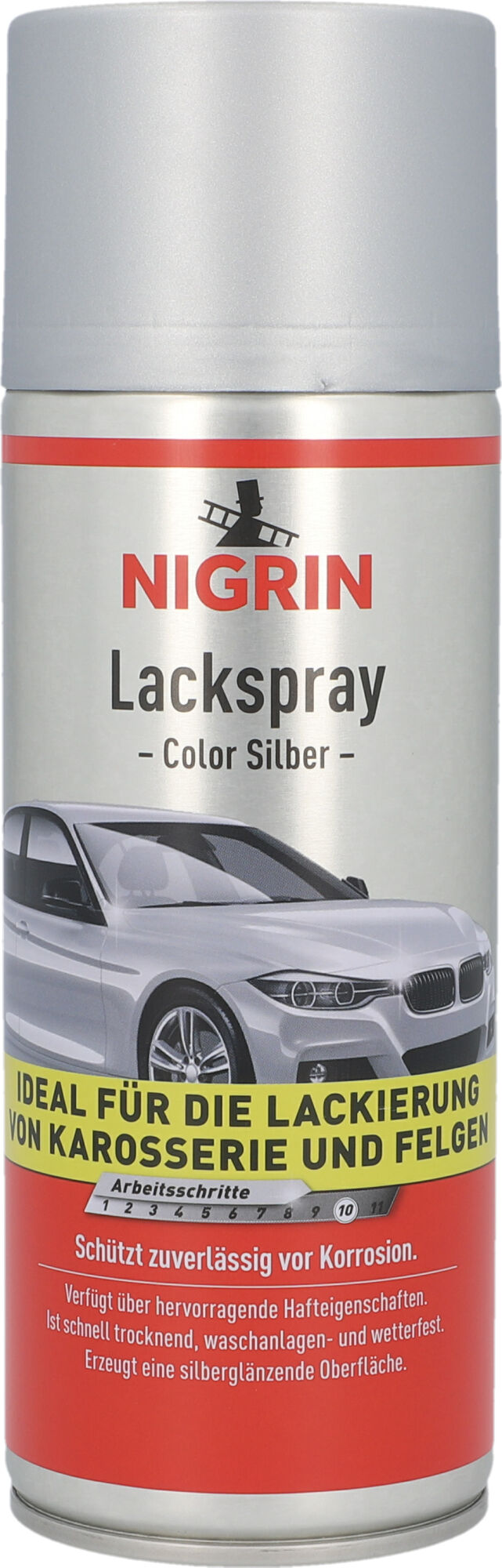 Nigrin Bremssattellack Lack-Spray Color Silber [400 Ml] 74110 0.4l