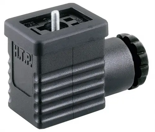 Hirschmann Leitungsdose, frei konfektionierbar Schwarz GM 209 NJ Pole:2 + PE 932 977-100-1 Inhalt