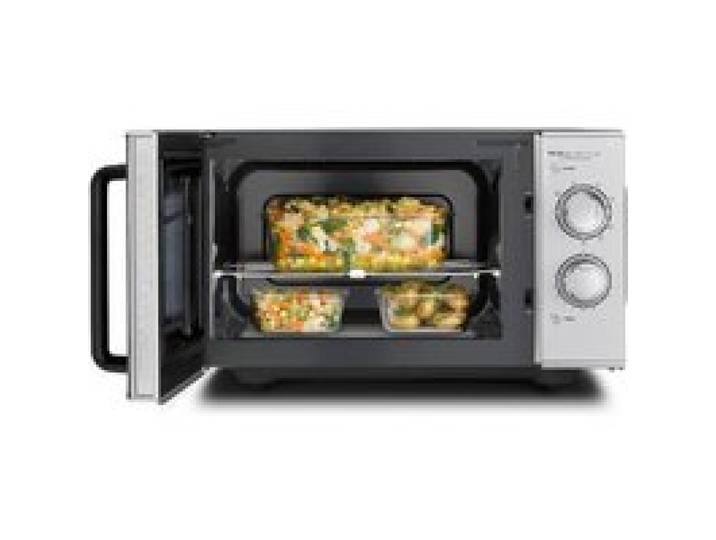 Micro-ondes Grill CASO MG 25 EcoStyle 25 L 900 W Grill Quartz 1000 W sans plateau tournant base céramique 2 niveaux