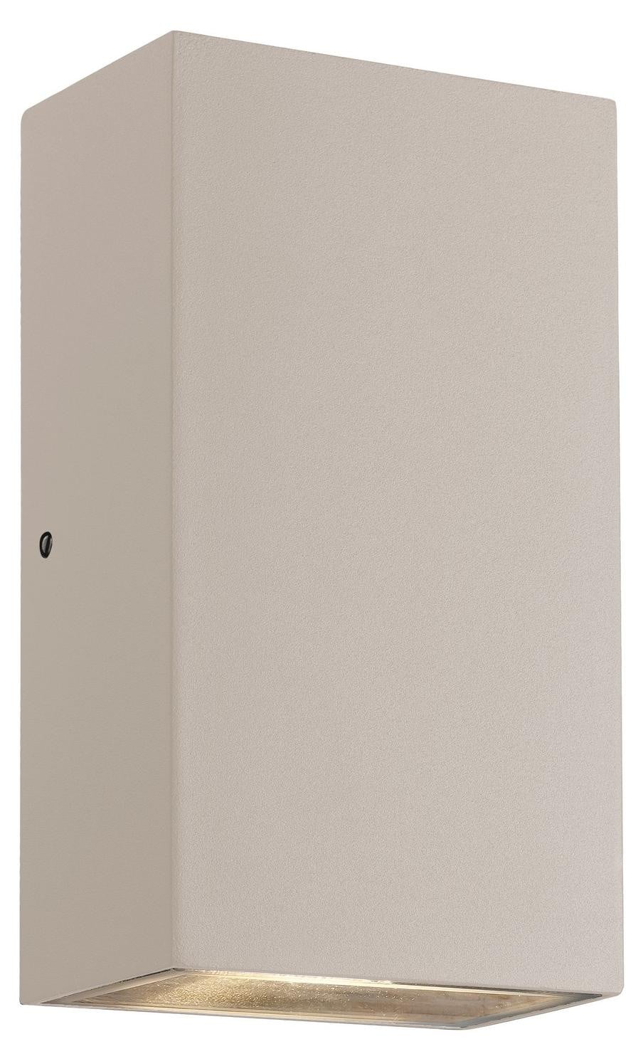 Nordlux LED-wandlamp Rold Flat beige/bruin B/D/H: 16 x 9 x 6 cm