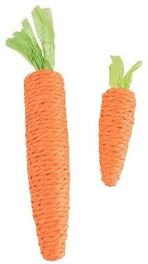 Uplifted Finds Woven Carrot Cat Teething & Kicker Toy s And L