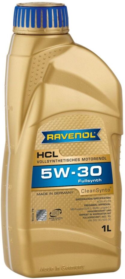 Motoröl RAVENOL 1111118 HCL 5W30 1L